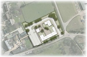 Proposed development layout